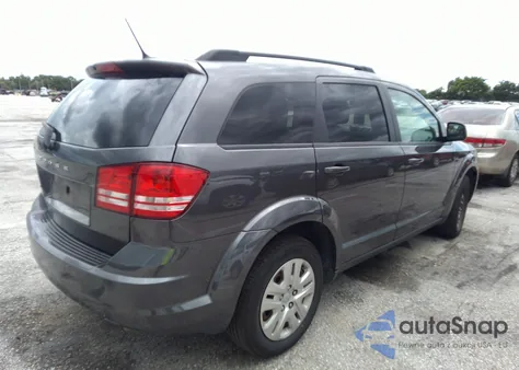 2018 Dodge Journey Se from USA, damaged, VIN 3C4PDCAB4JT296083